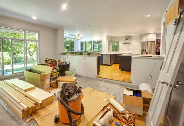 Professional Kitchen Flooring technician working in Nokomis, FL